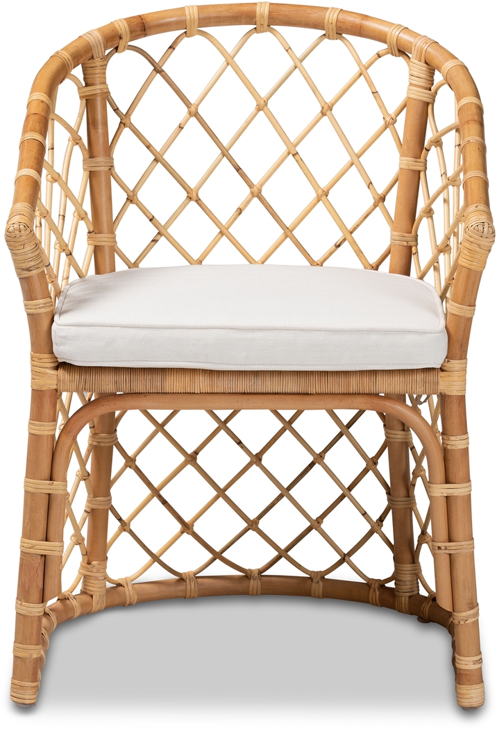 Enilan Natural Dining Chair - Thumbnail - Image 3