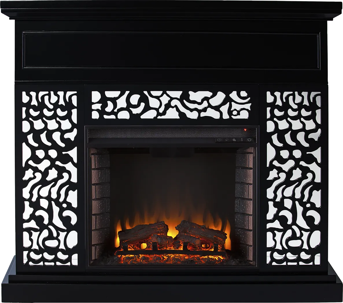 Ennismore II Black 45 in. Console, With Electric Fireplace - Image 5
