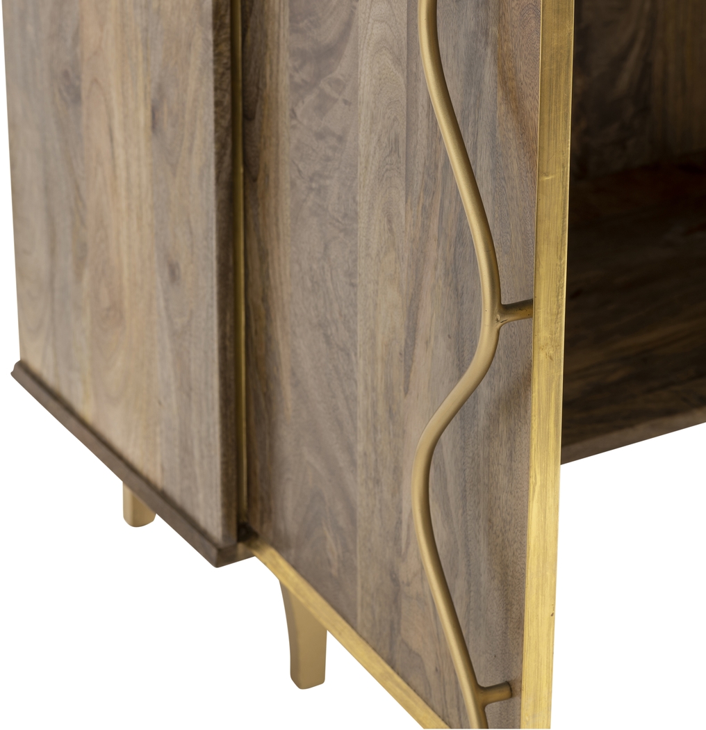 Ennor Brown Accent Cabinet - Thumbnail - Image 3