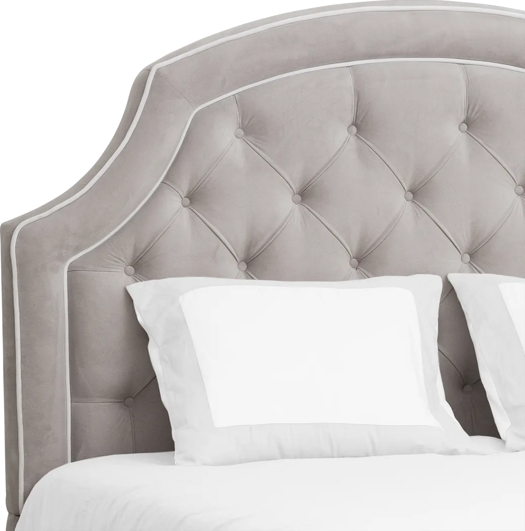 Enoch Gray Queen Bed - Thumbnail - Image 3