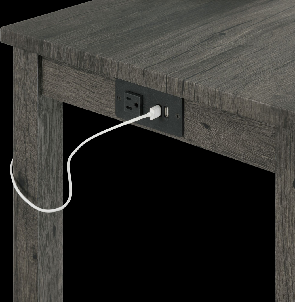 Enoka Charcoal 3 Pc Dining Table Set - Thumbnail - Image 9