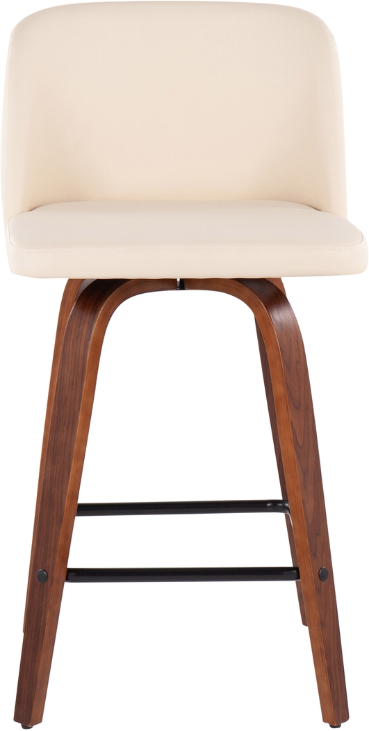 Enora Ann Cream Counter Height Stool, Set of 2 - Thumbnail - Image 6