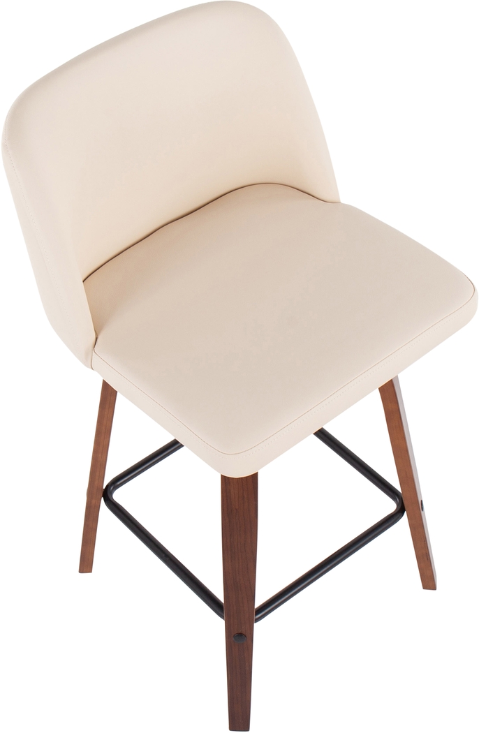 Enora Ann Cream Counter Height Stool, Set of 2 - Thumbnail - Image 7