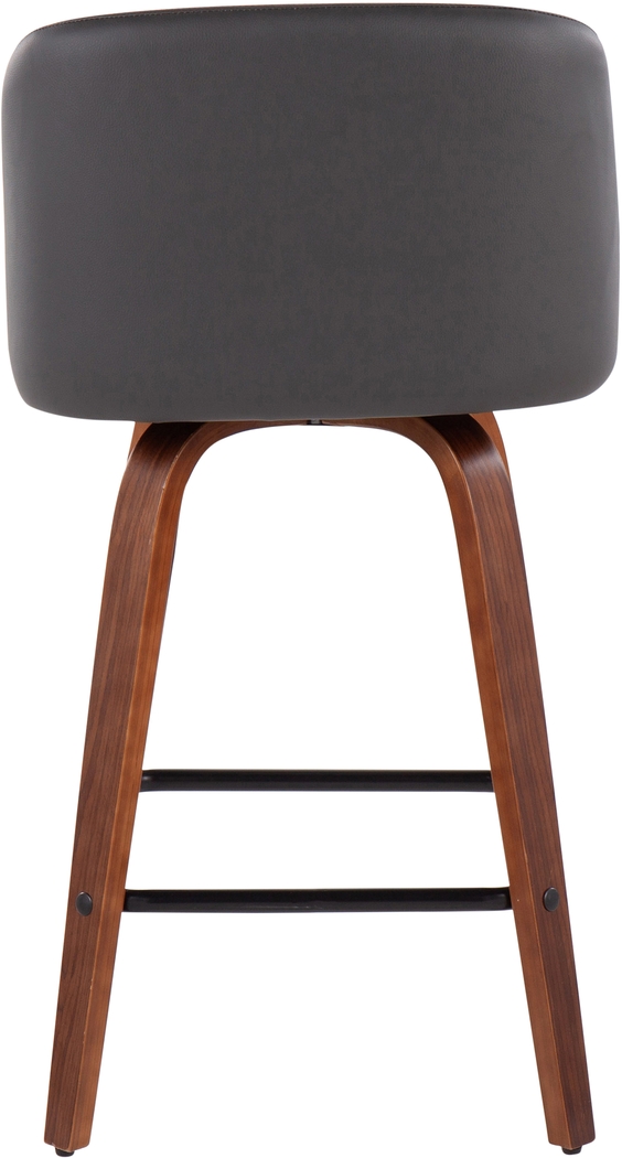 Enora Ann Gray Counter Height Stool, Set of 2 - Thumbnail - Image 5