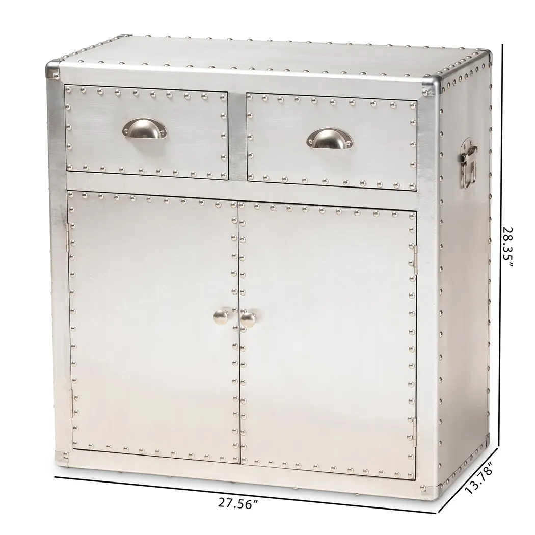 Enoree Light Silver Accent Cabinet - Thumbnail - Image 10