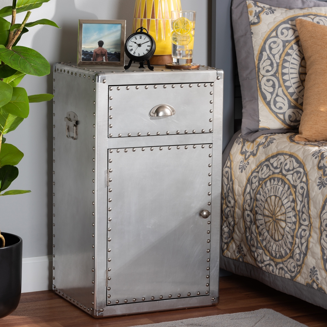 Enoree Silver Accent Cabinet - Thumbnail - Image 9