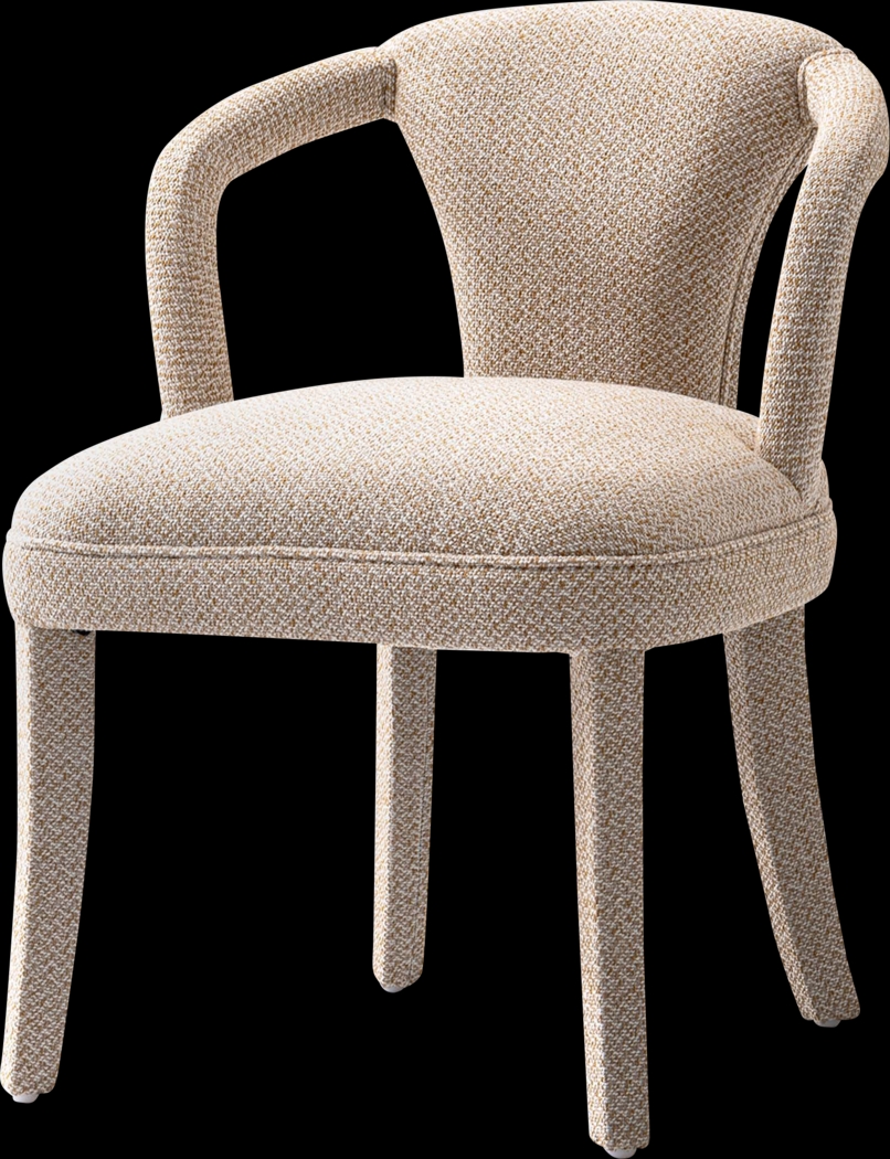 Enramada Gold Arm Chair - Thumbnail - Image 1