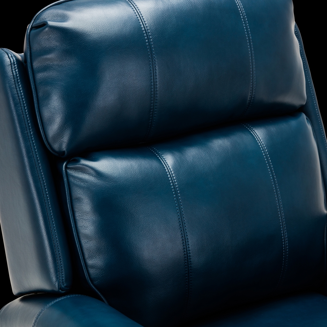 Enright Blue Power Recliner - Thumbnail - Image 5