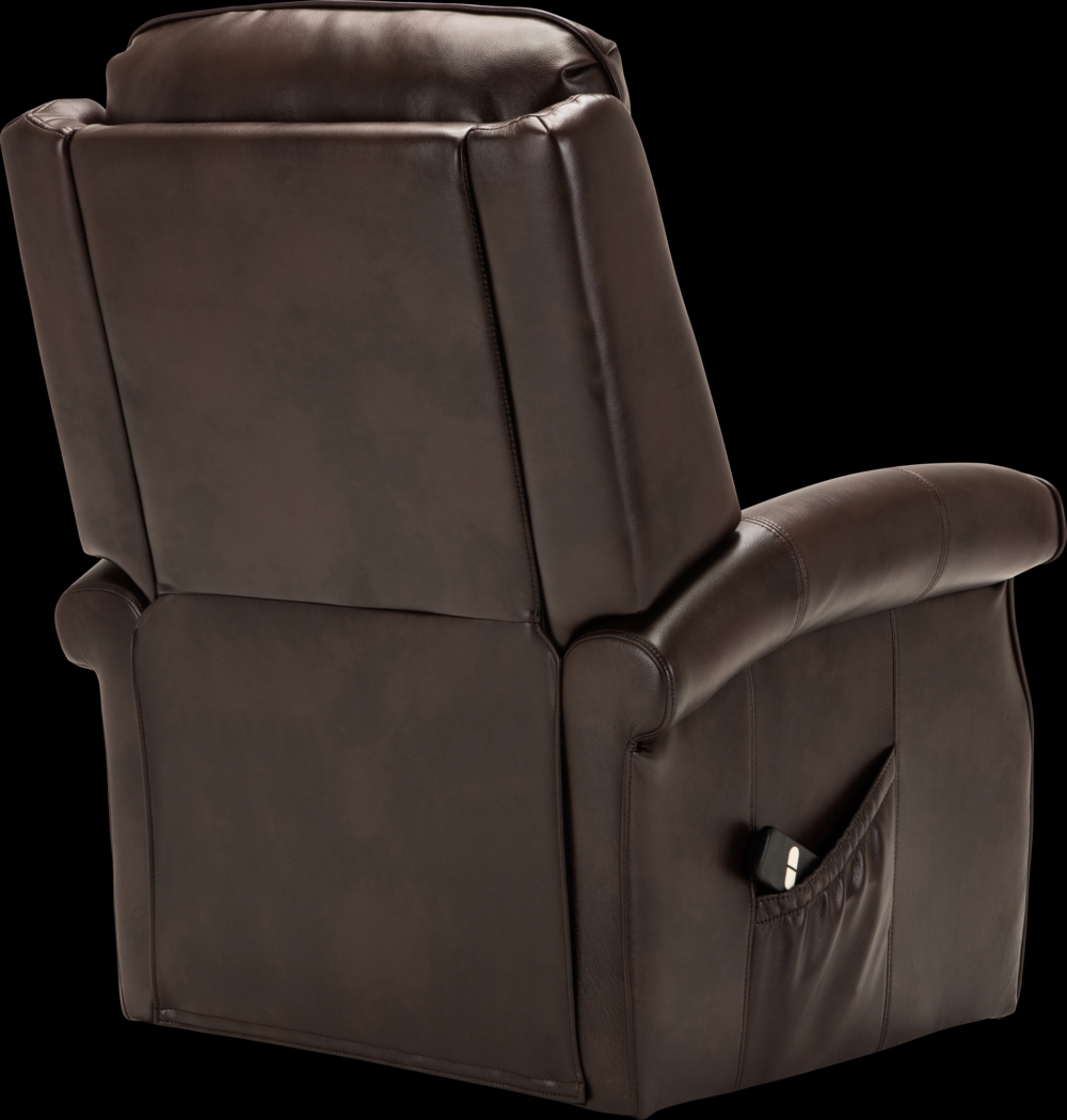 Enright Brown Power Recliner - Thumbnail - Image 4