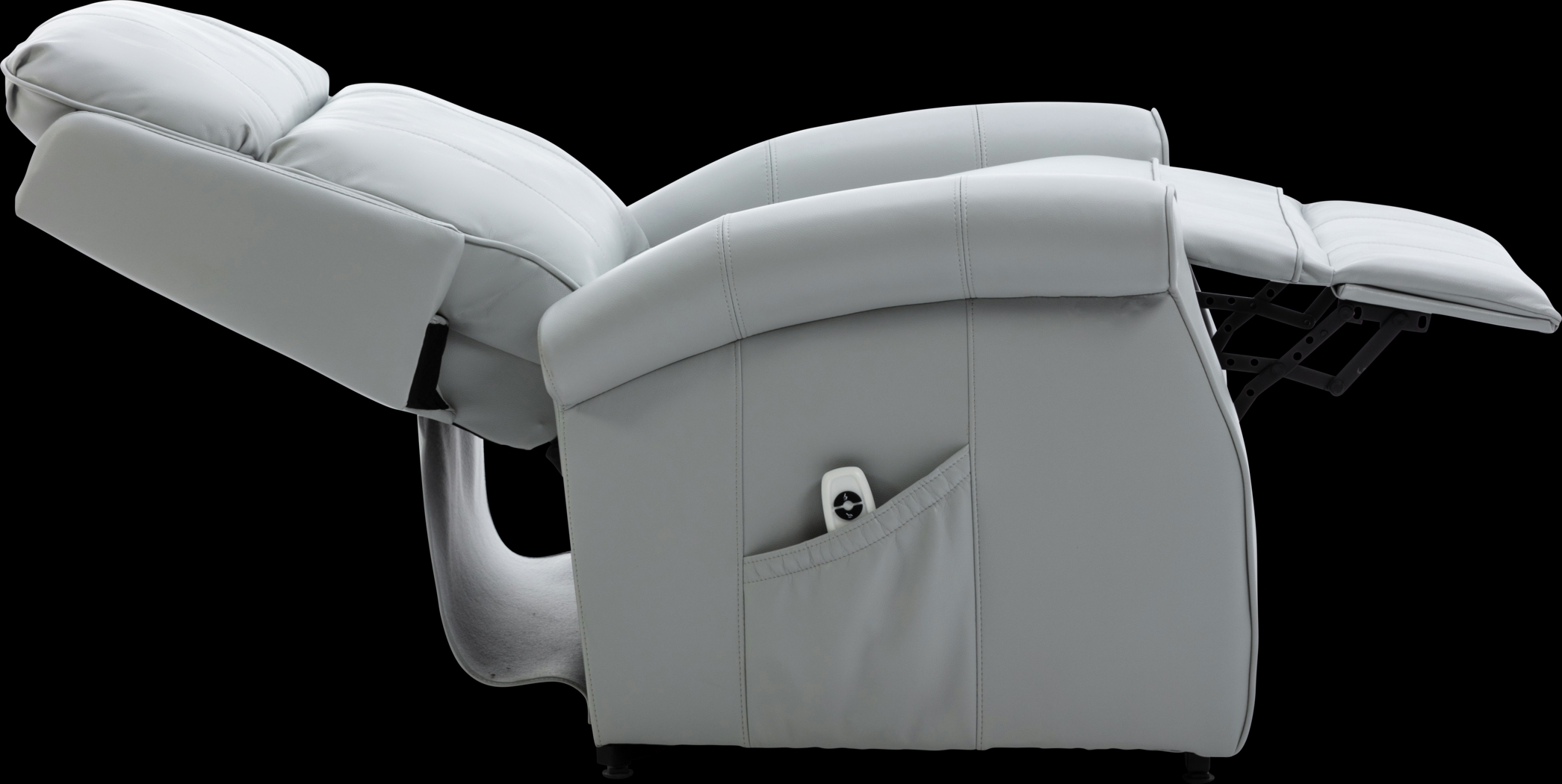 Enright Gray Power Recliner - Thumbnail - Image 6