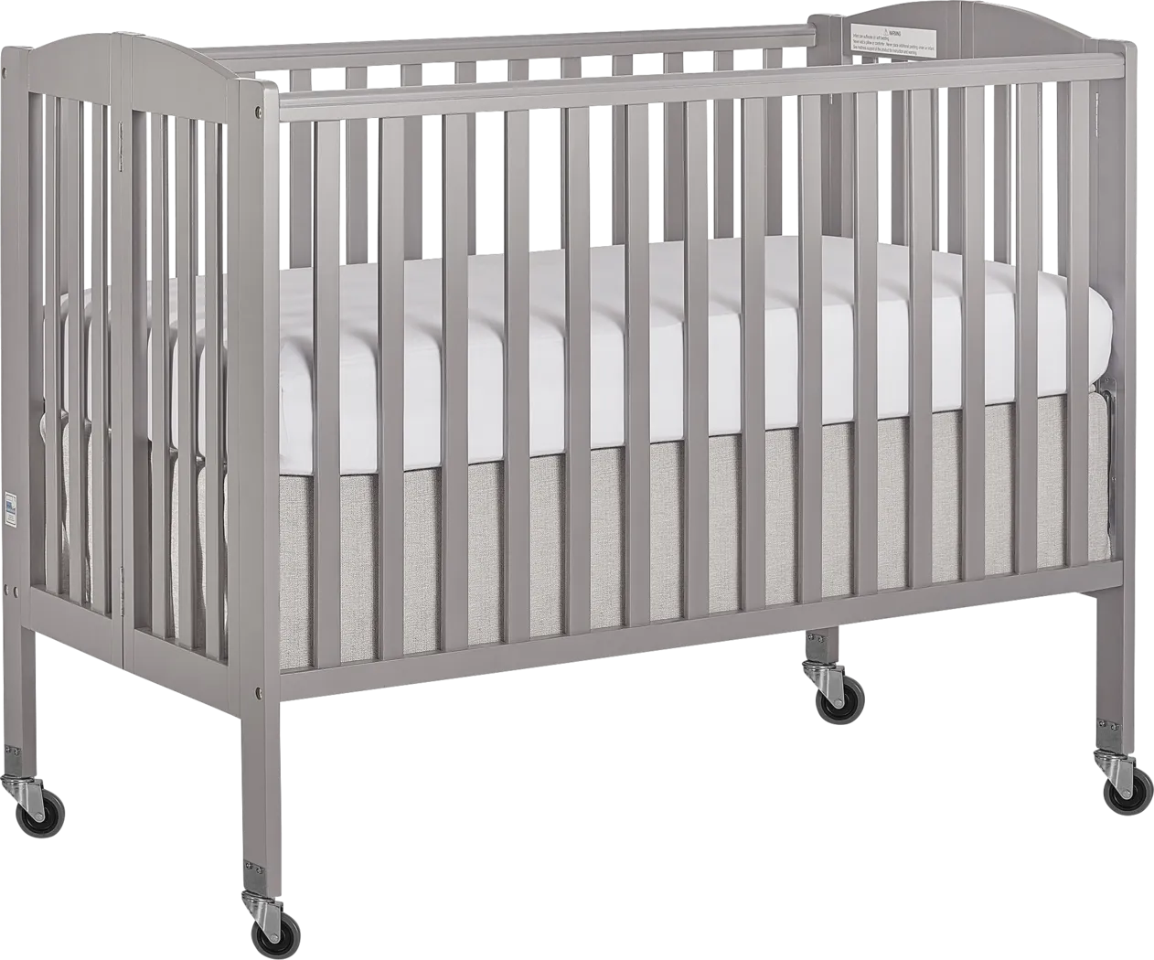 Ensly Gray Full Folding Crib - Thumbnail - Image 1