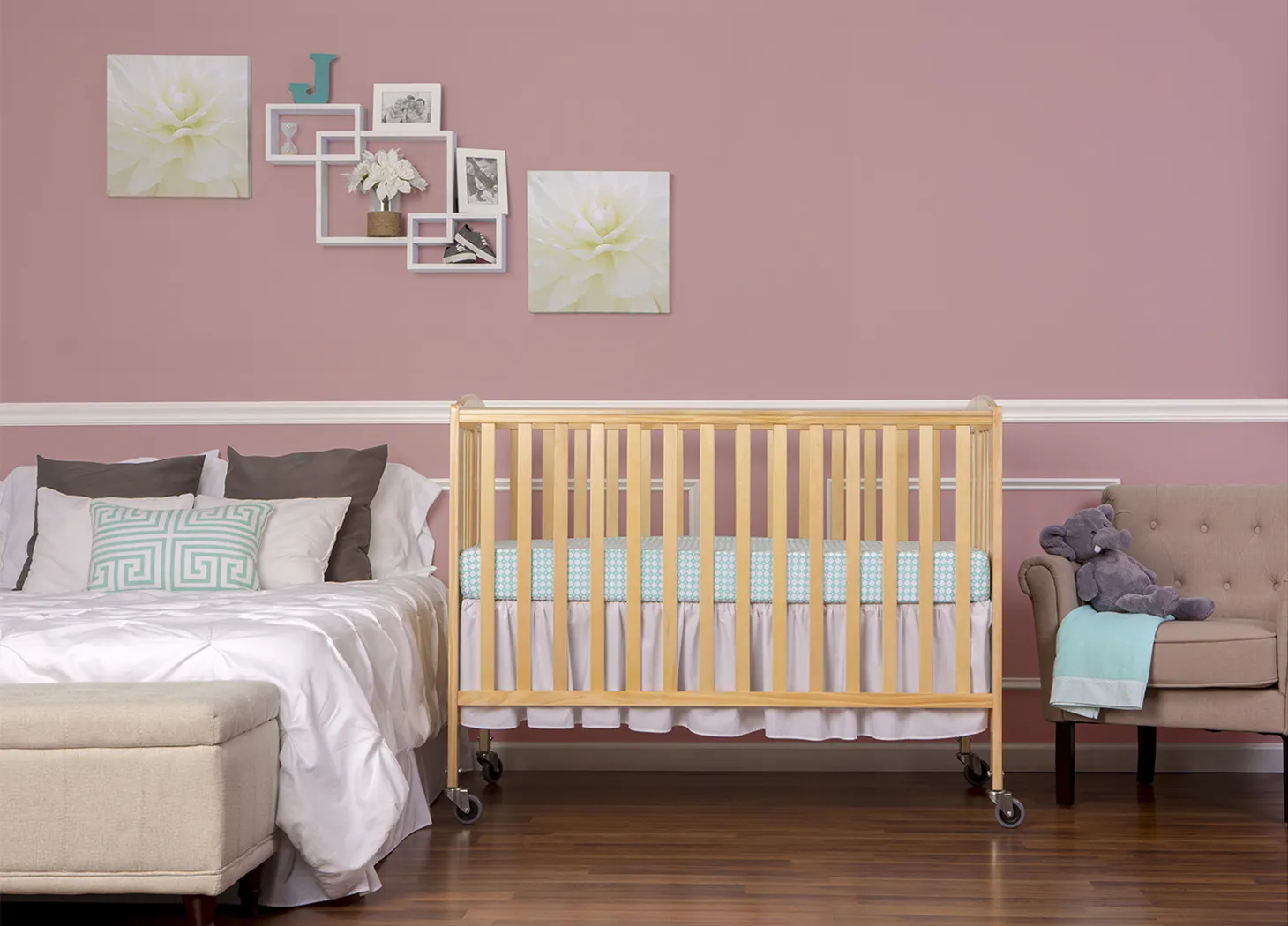 Ensly Natural Full Folding Crib - Thumbnail - Image 8