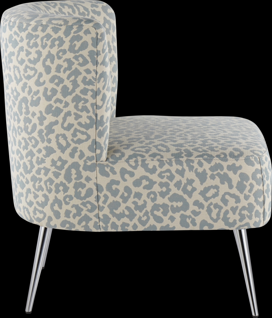 Entelman Blue Accent Chair - Thumbnail - Image 3