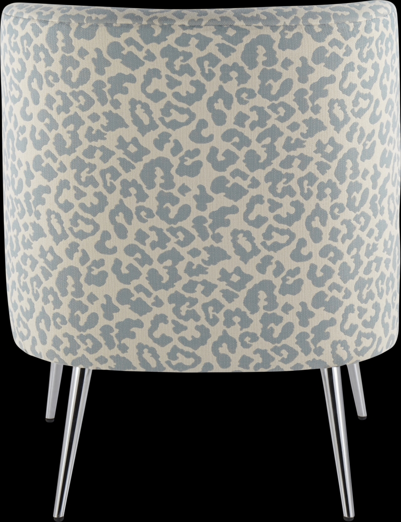 Entelman Blue Accent Chair - Thumbnail - Image 5