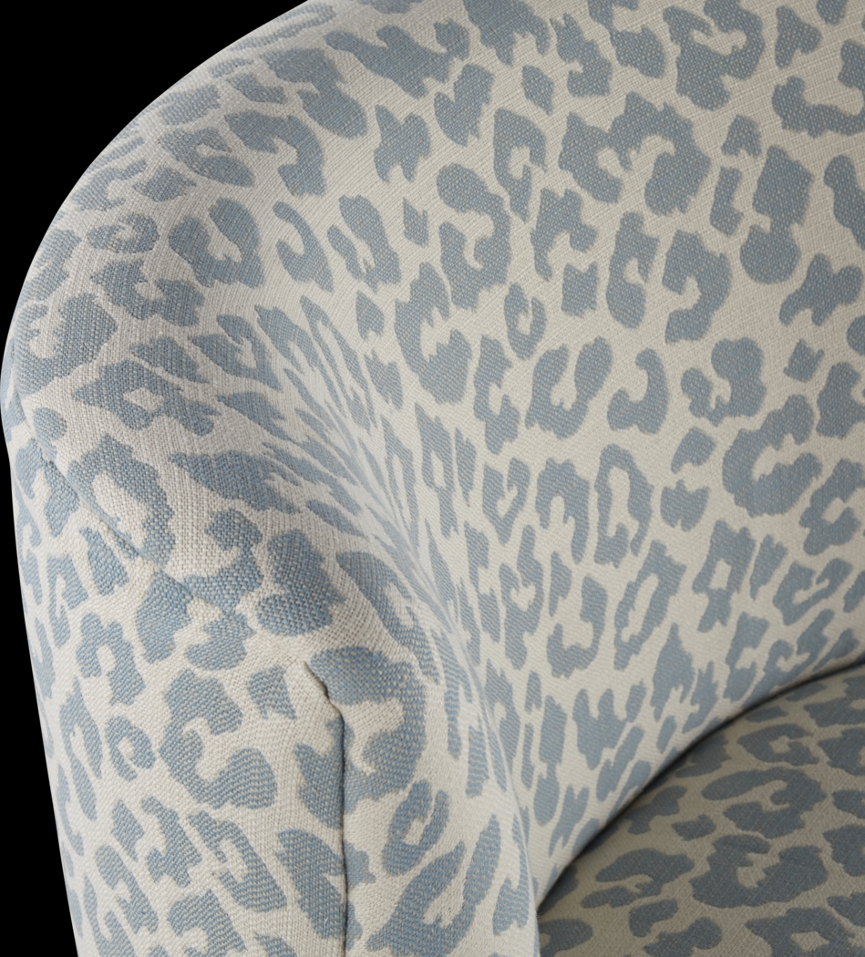 Entelman Blue Accent Chair - Thumbnail - Image 7