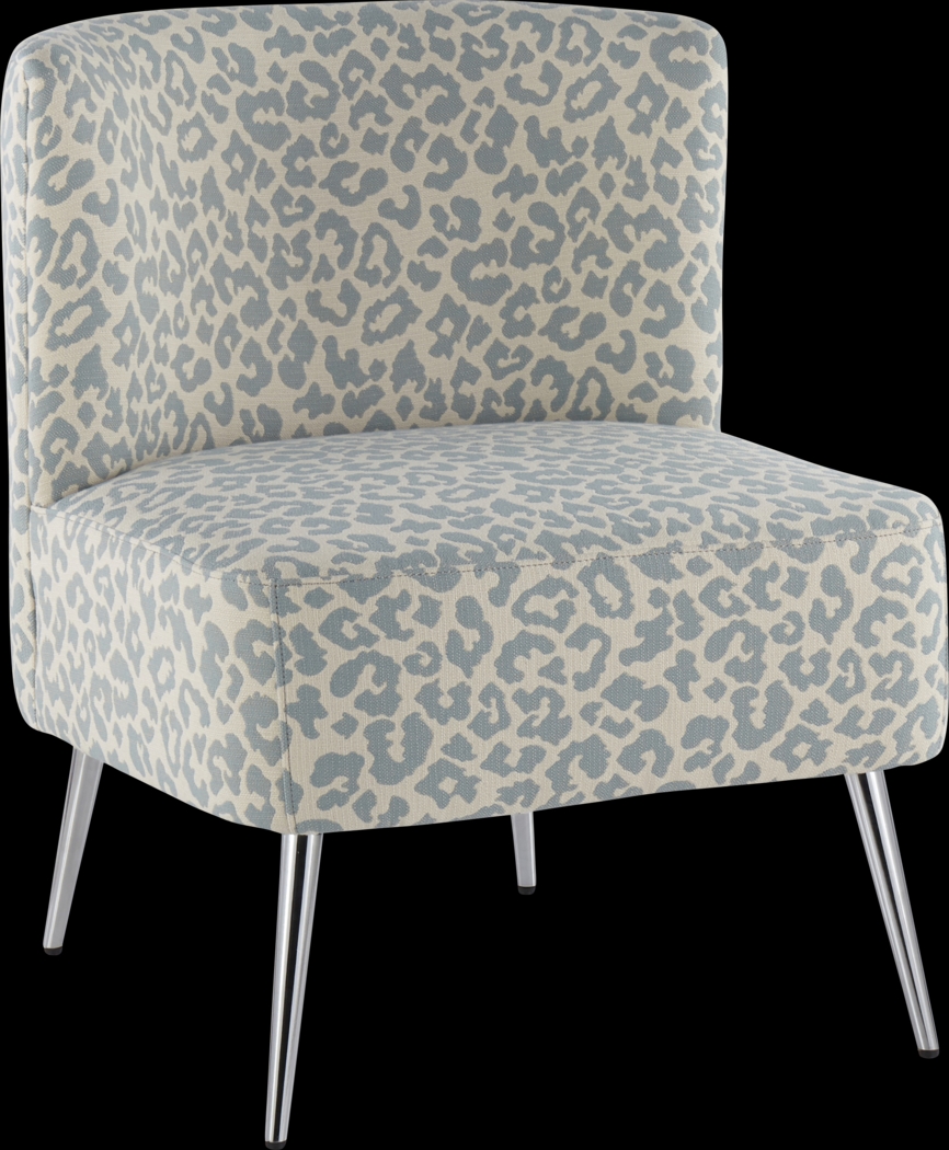 Entelman Blue Accent Chair - Thumbnail - Image 1
