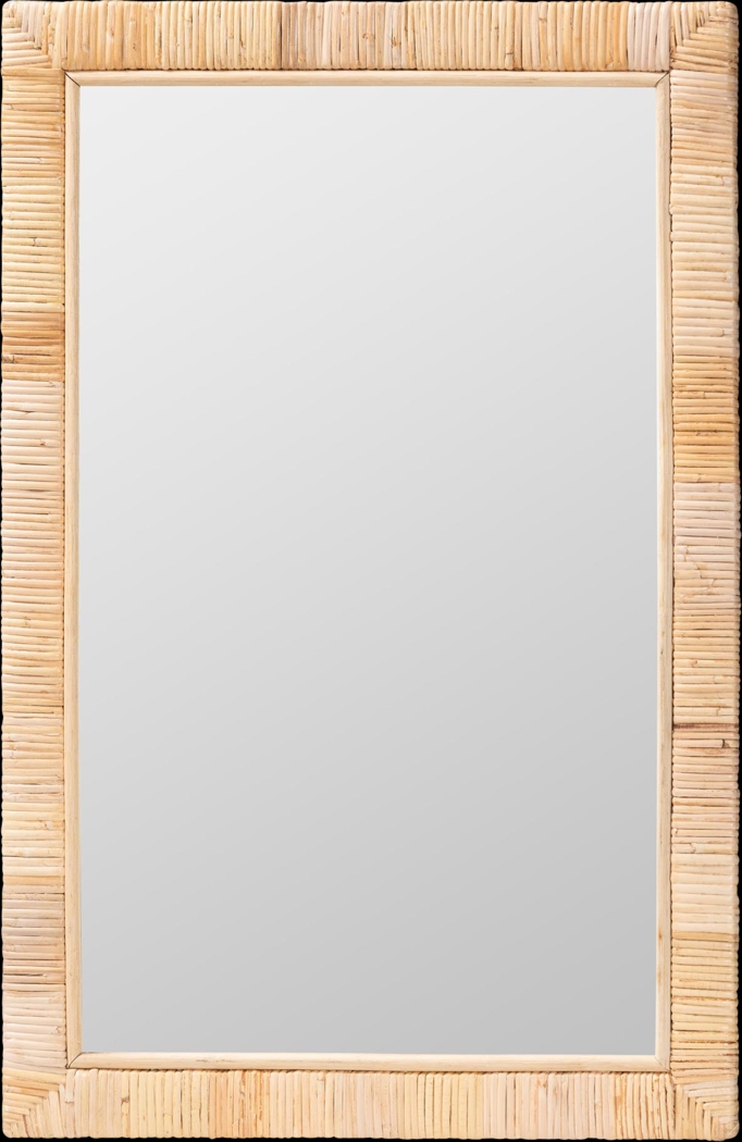 Enterline Brown Rectangle Mirror - Thumbnail - Image 1