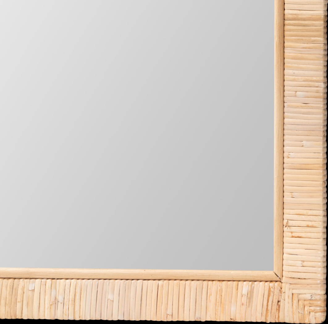 Enterline Brown Square Mirror - Thumbnail - Image 3