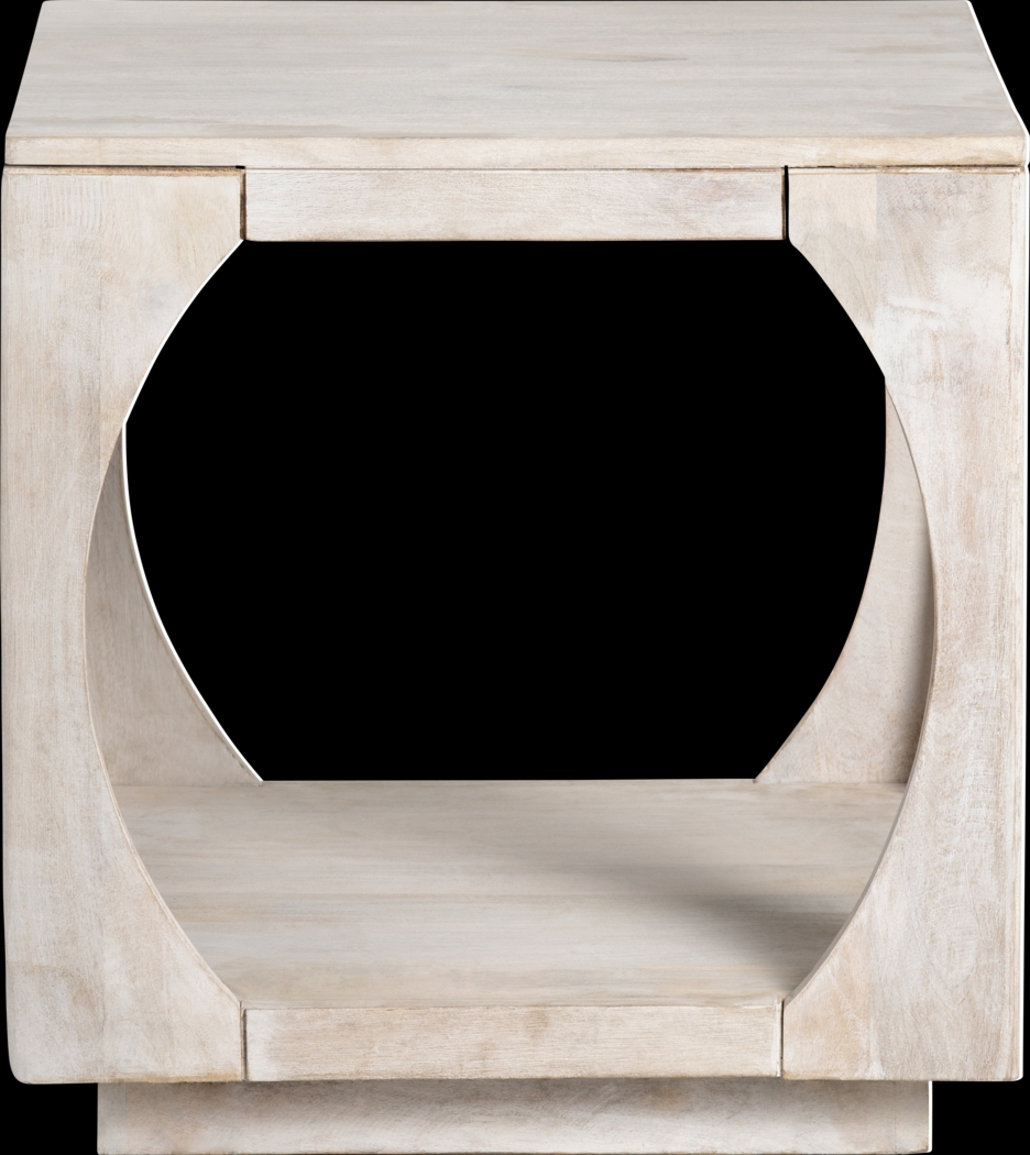 Entzel Gray End Table - Thumbnail - Image 1