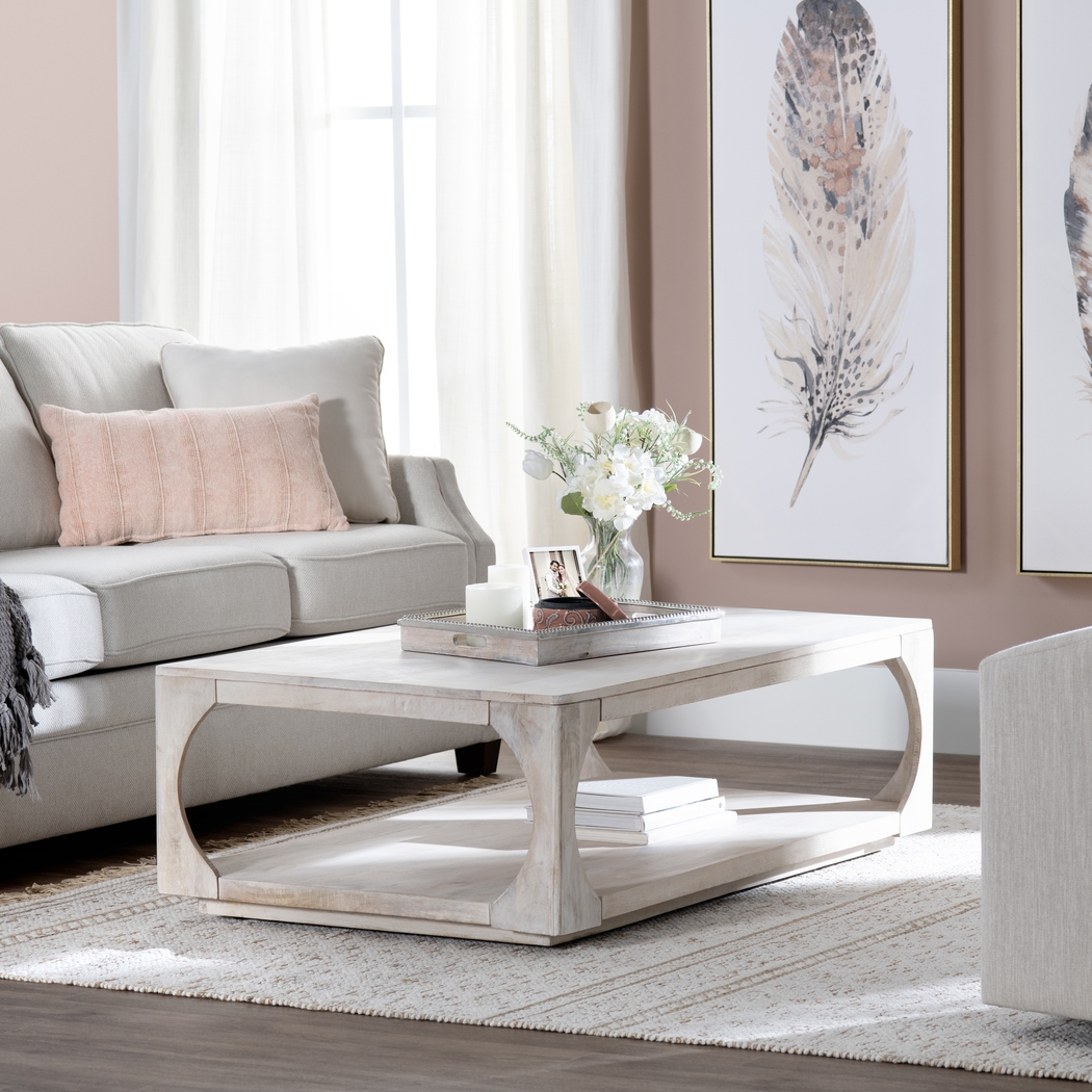 Entzel Natural Cocktail Table - Thumbnail - Image 2