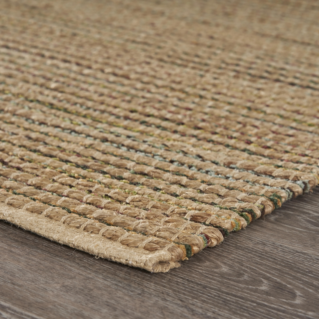 Epgami Tan/Multi 5' x 7'9 Rug - Thumbnail - Image 4