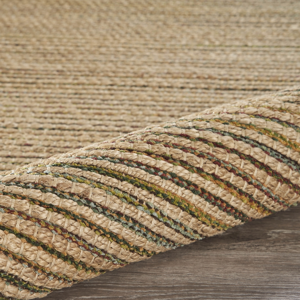 Epgami Tan/Multi 5' x 7'9 Rug - Thumbnail - Image 5