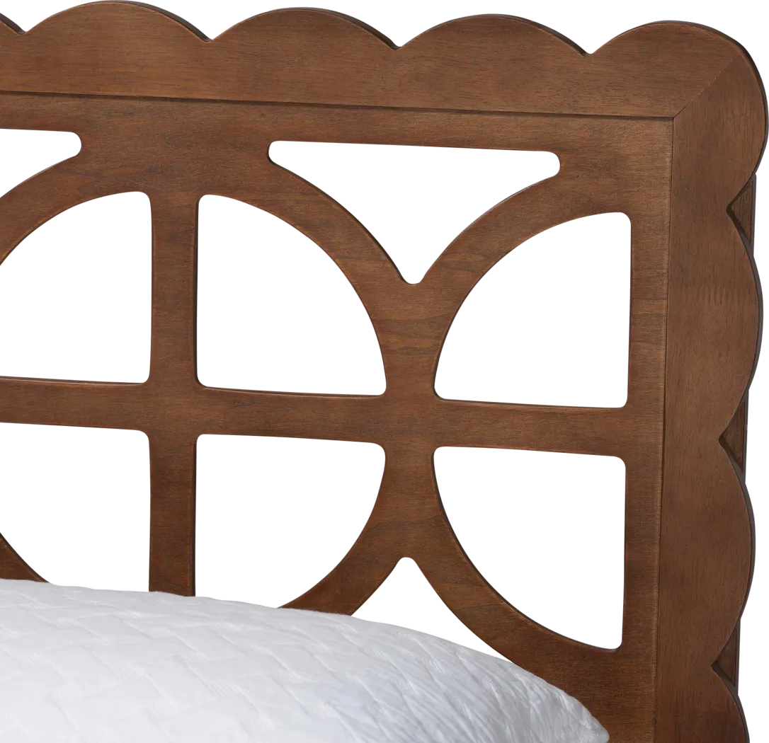 Epilo Brown Queen Platform Bed - Image 3