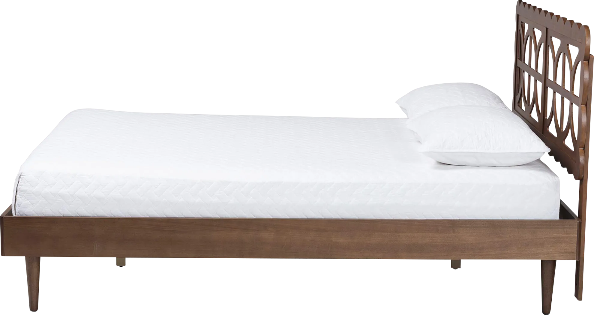 Epilo Brown Queen Platform Bed - Image 4