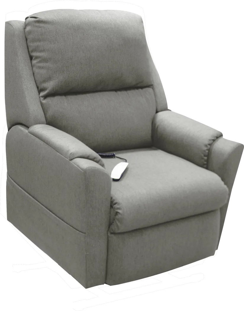 Eppingdale Gray Lift Chair Power Recliner - Thumbnail - Image 1