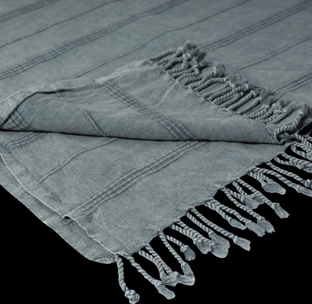 Eppond Gray Throw Blanket - Thumbnail - Image 5