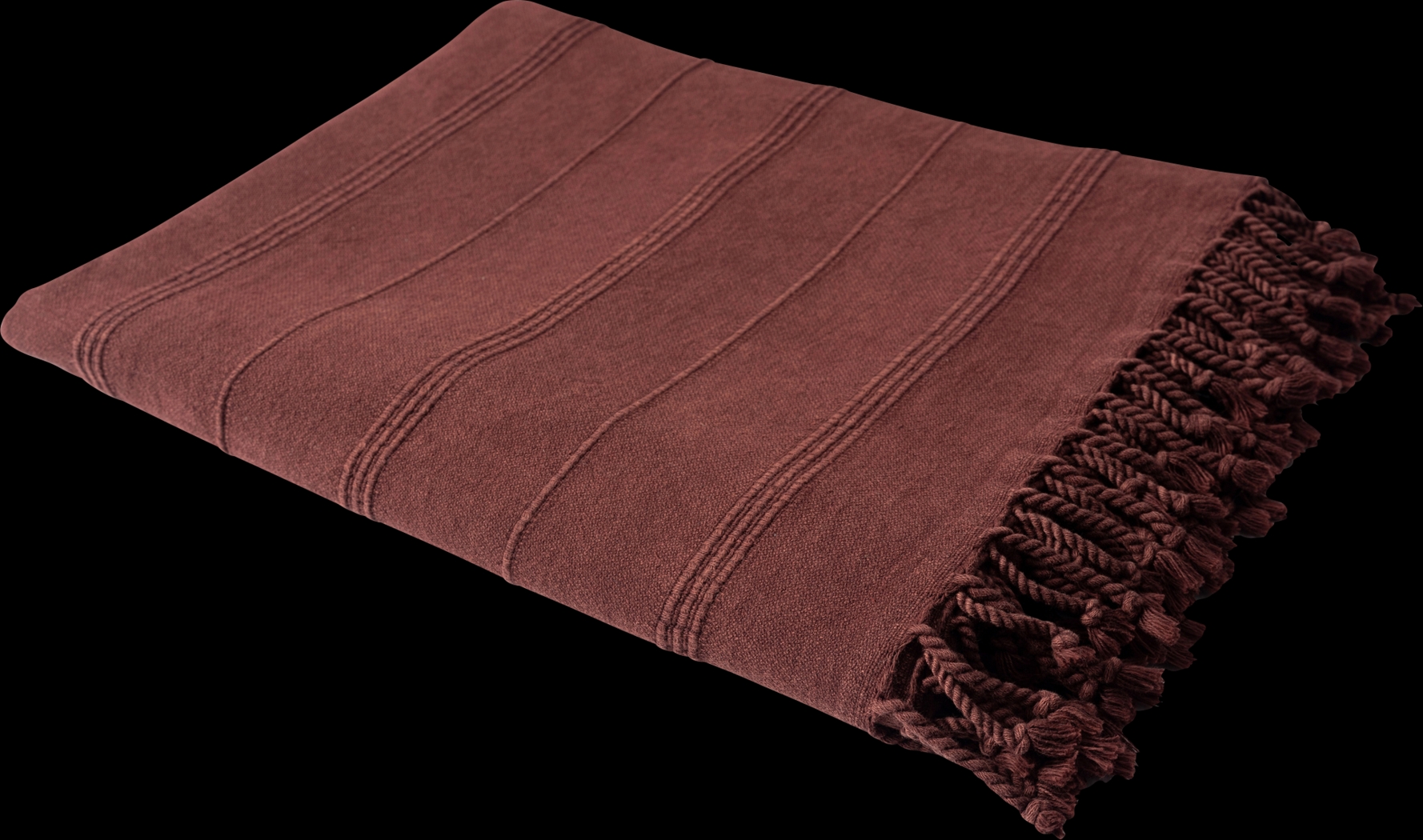 Eppond Red Throw Blanket - Thumbnail - Image 3