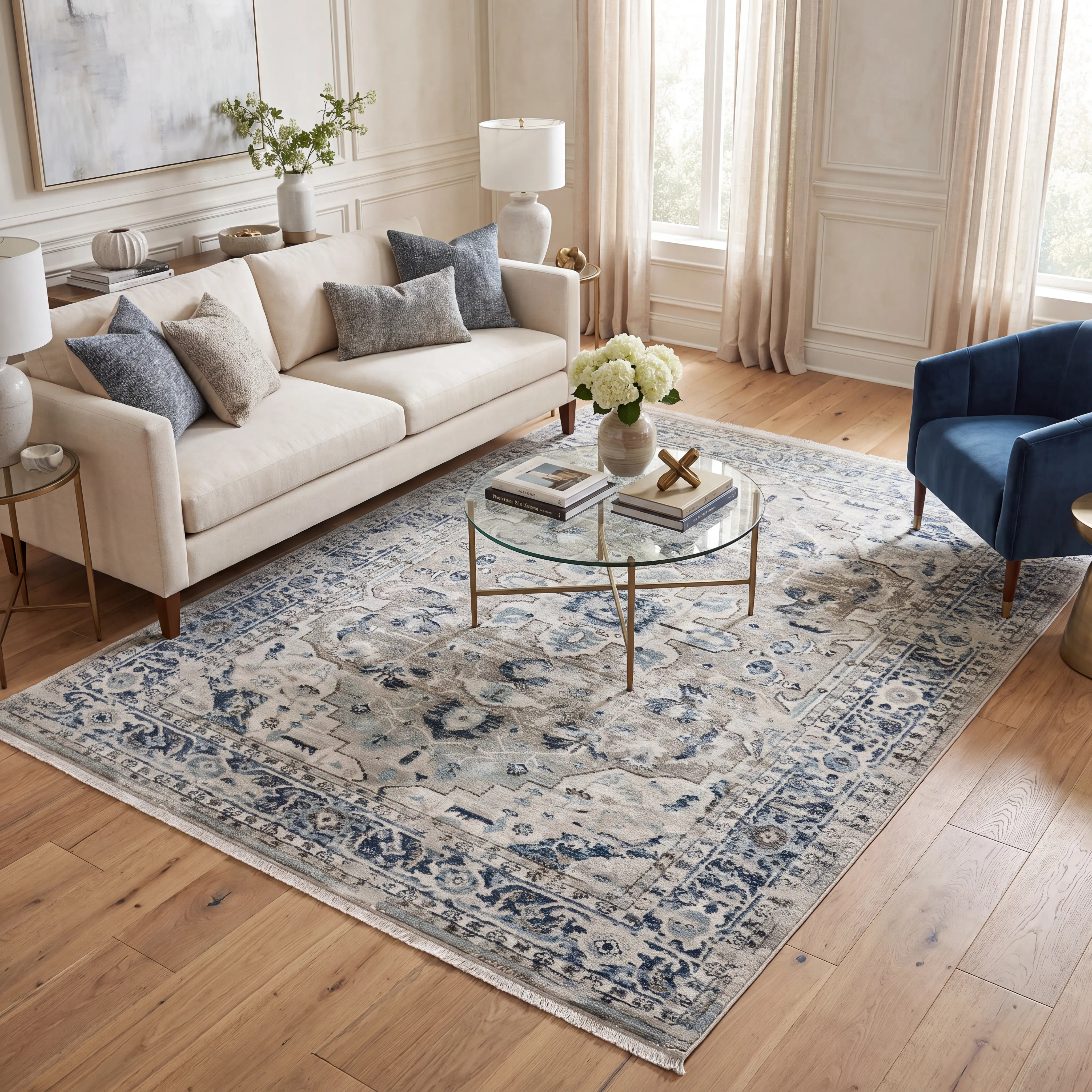 Eprey Gray 2'6 x 8' Runner Rug - Image 3