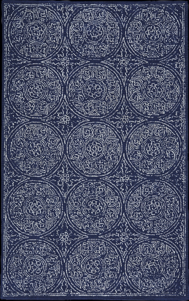 Epware Indigo 5' x 8' Rug - Thumbnail - Image 1