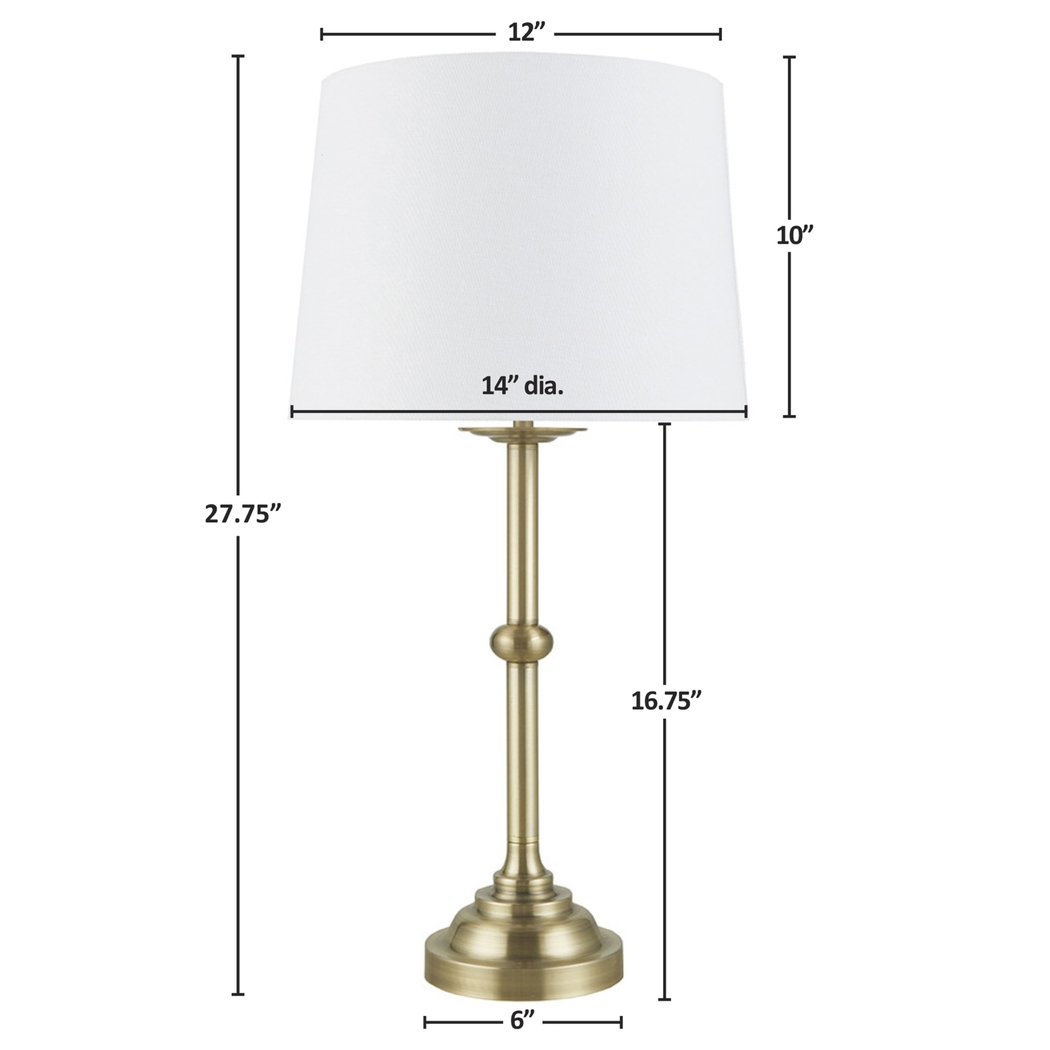 Epworth Land Brass Lamp - Thumbnail - Image 3
