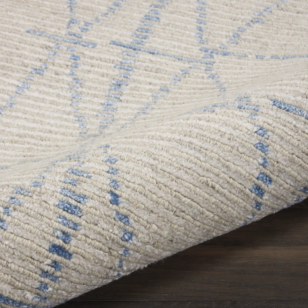 Equanimity Blue 7'9 x 9'9 Rug - Thumbnail - Image 3