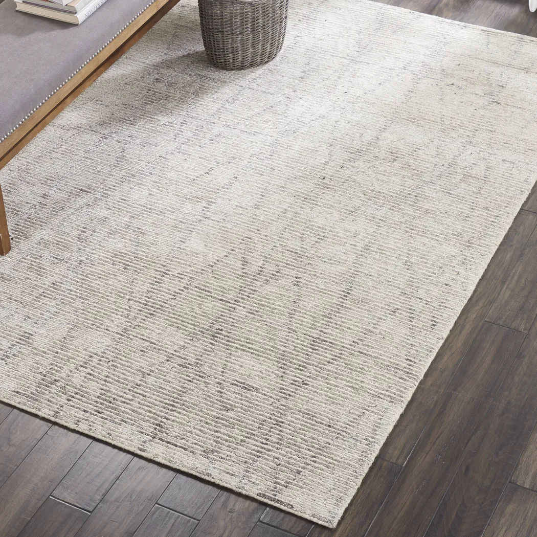 Equanimity Gray 9'9 x 13'9 Rug - Thumbnail - Image 6