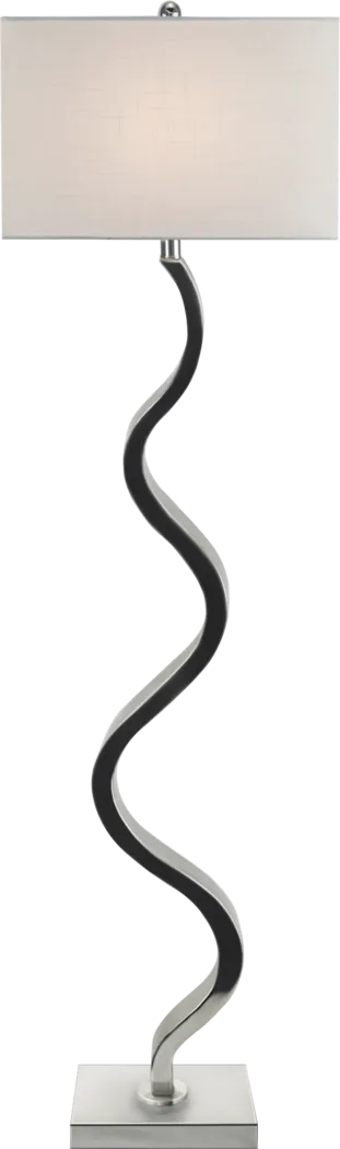 Equian Lane Silver Floor Lamp - Thumbnail - Image 1