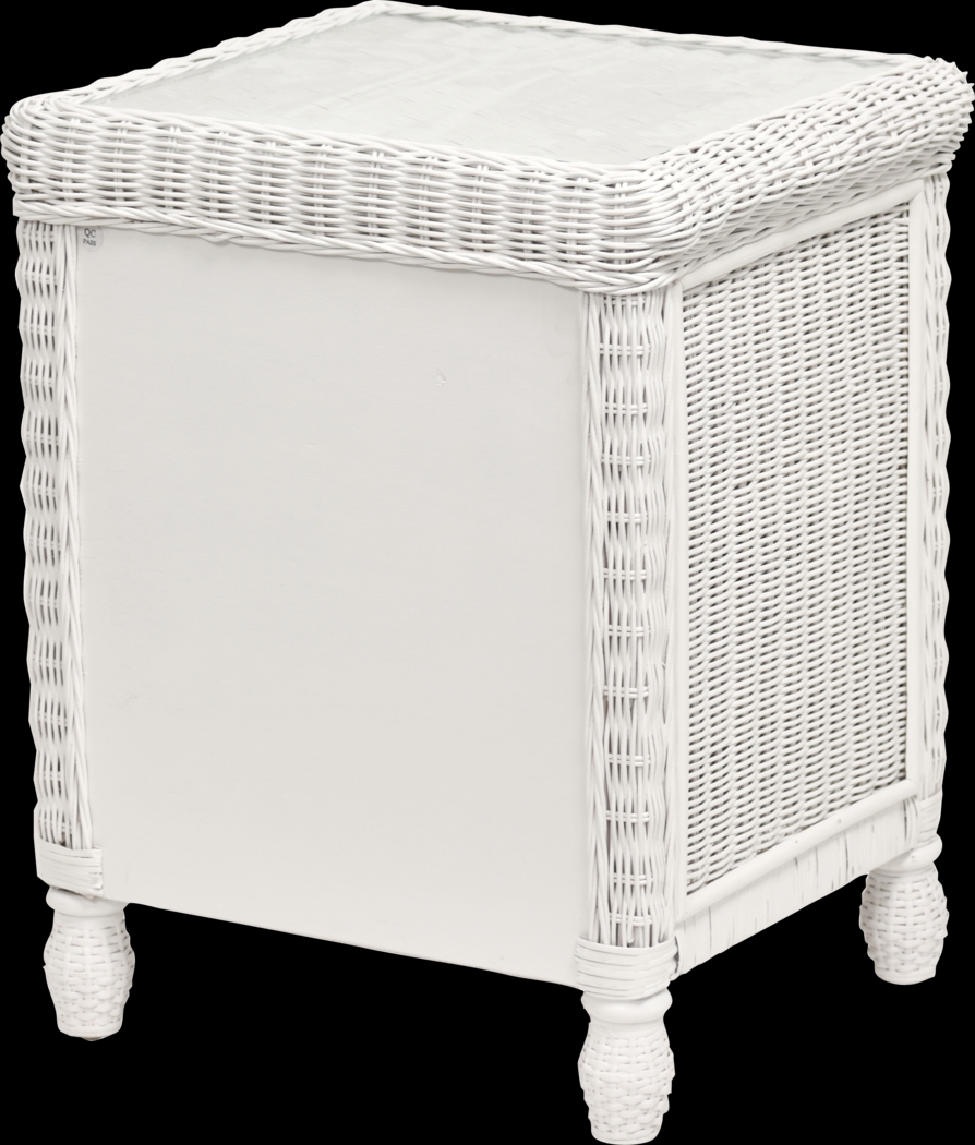 Erasto White Nightstand - Thumbnail - Image 5