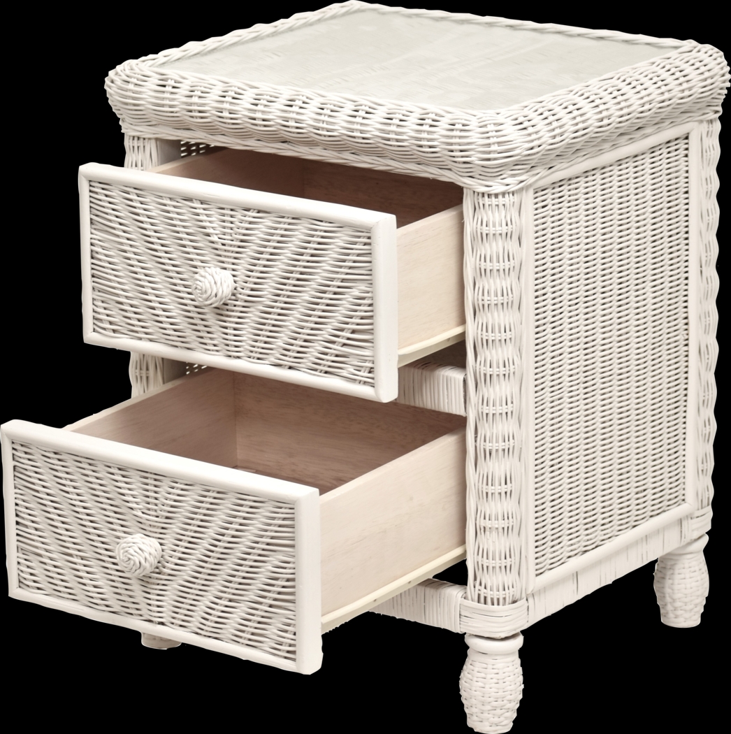 Erasto White Nightstand - Thumbnail - Image 6