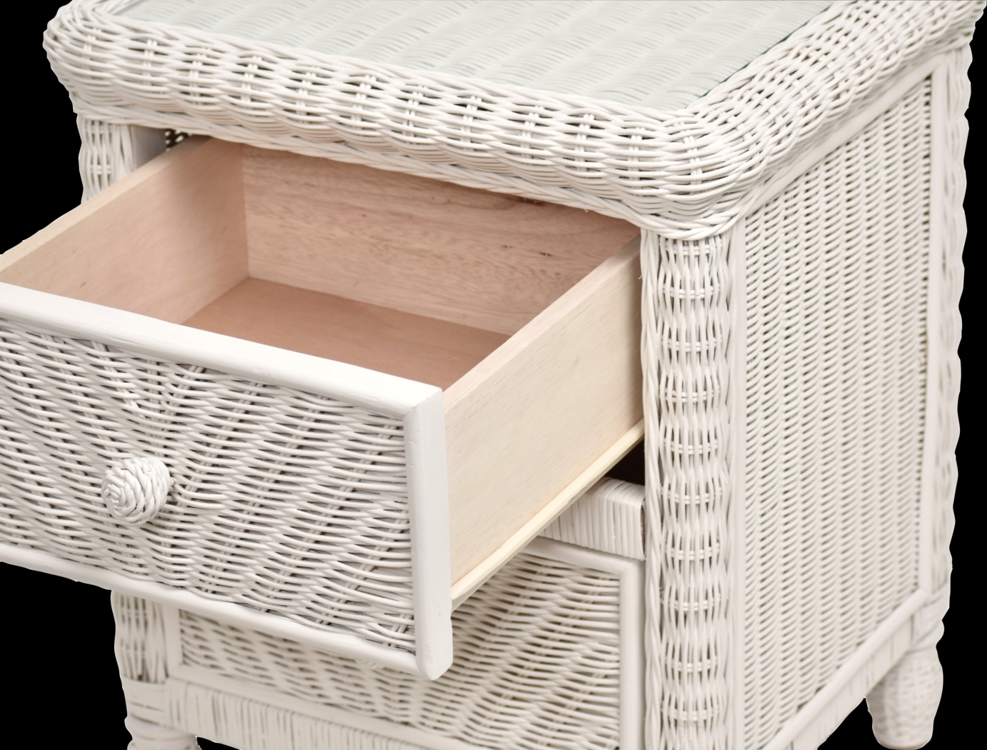 Erasto White Nightstand - Thumbnail - Image 7
