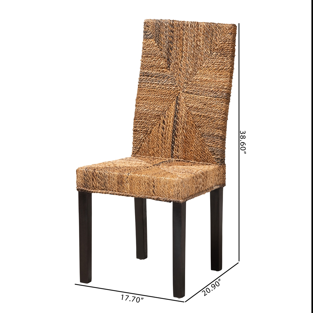 Erastus Brown Side Chair - Thumbnail - Image 9