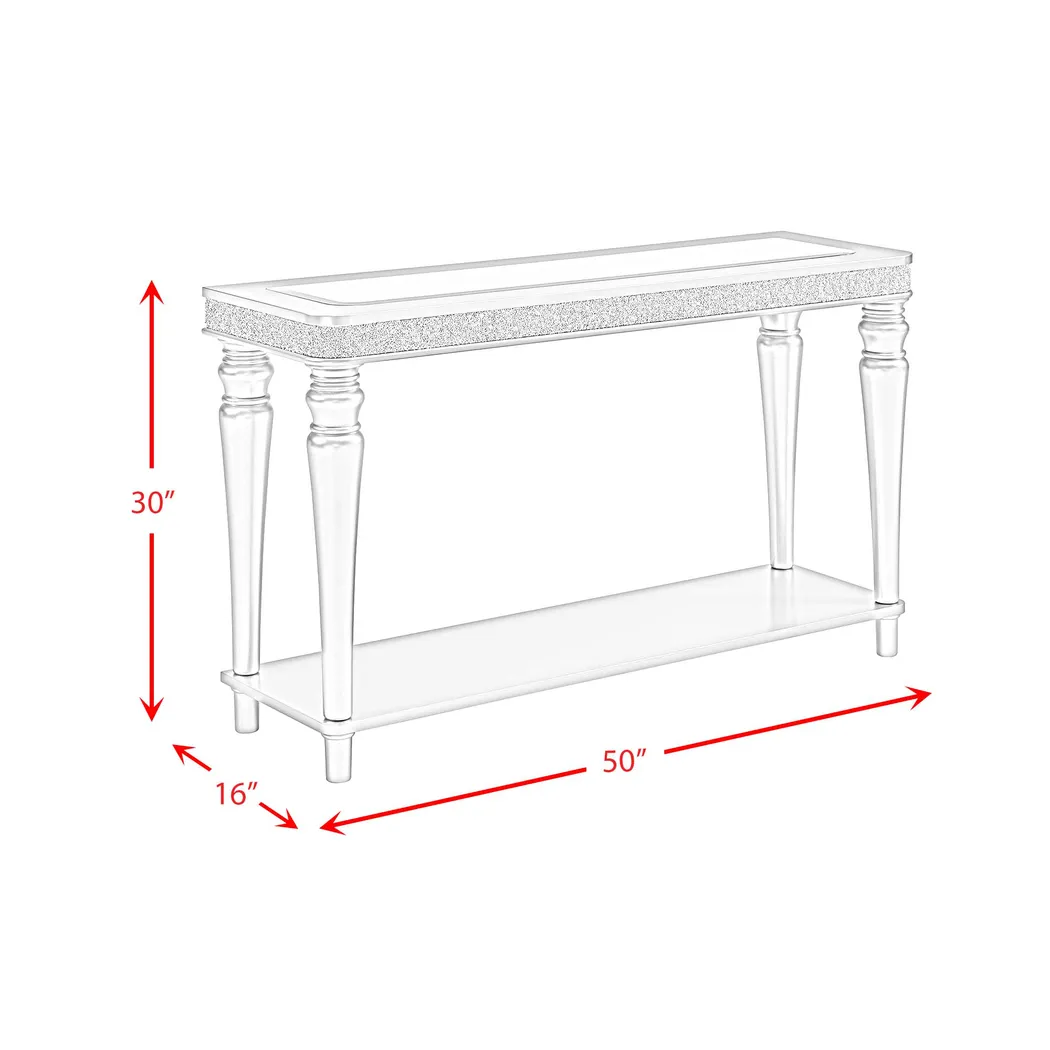 Erato Silver Console Table - Thumbnail - Image 4