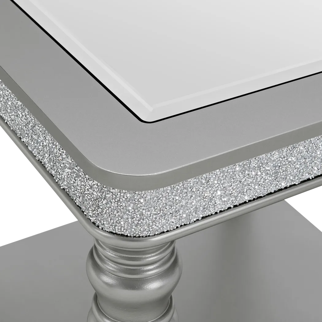 Erato Silver End Table - Thumbnail - Image 5