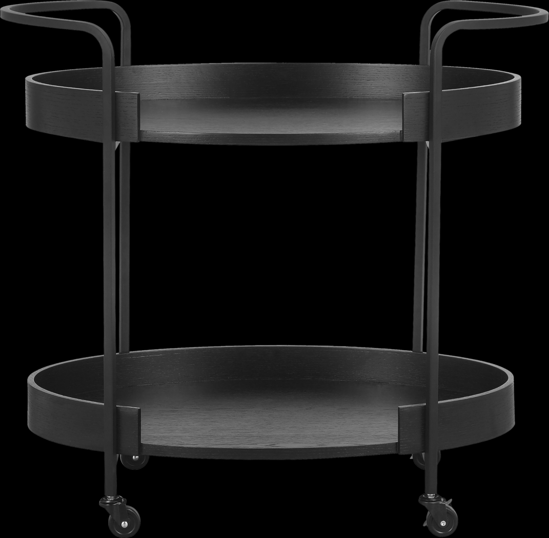 Erburu Black Bar Cart - Thumbnail - Image 4