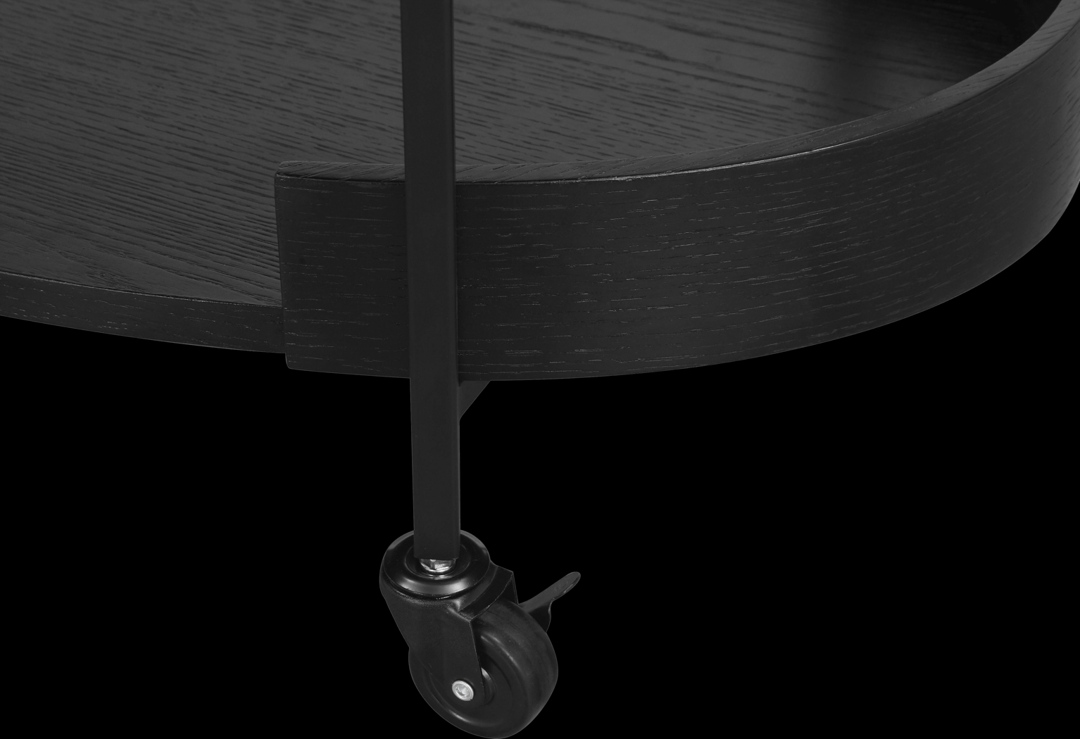 Erburu Black Bar Cart - Thumbnail - Image 5