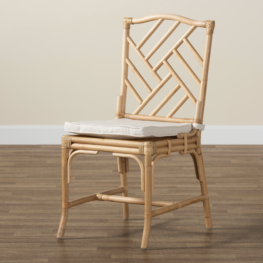 Ercia Brown Dining Chair - Thumbnail - Image 3