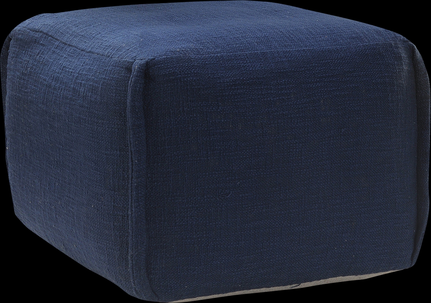 Erenas Blue Pouf - Thumbnail - Image 1