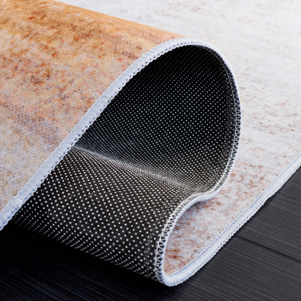 Ergien Gray/Rust 5' x 8' Rug - Thumbnail - Image 5