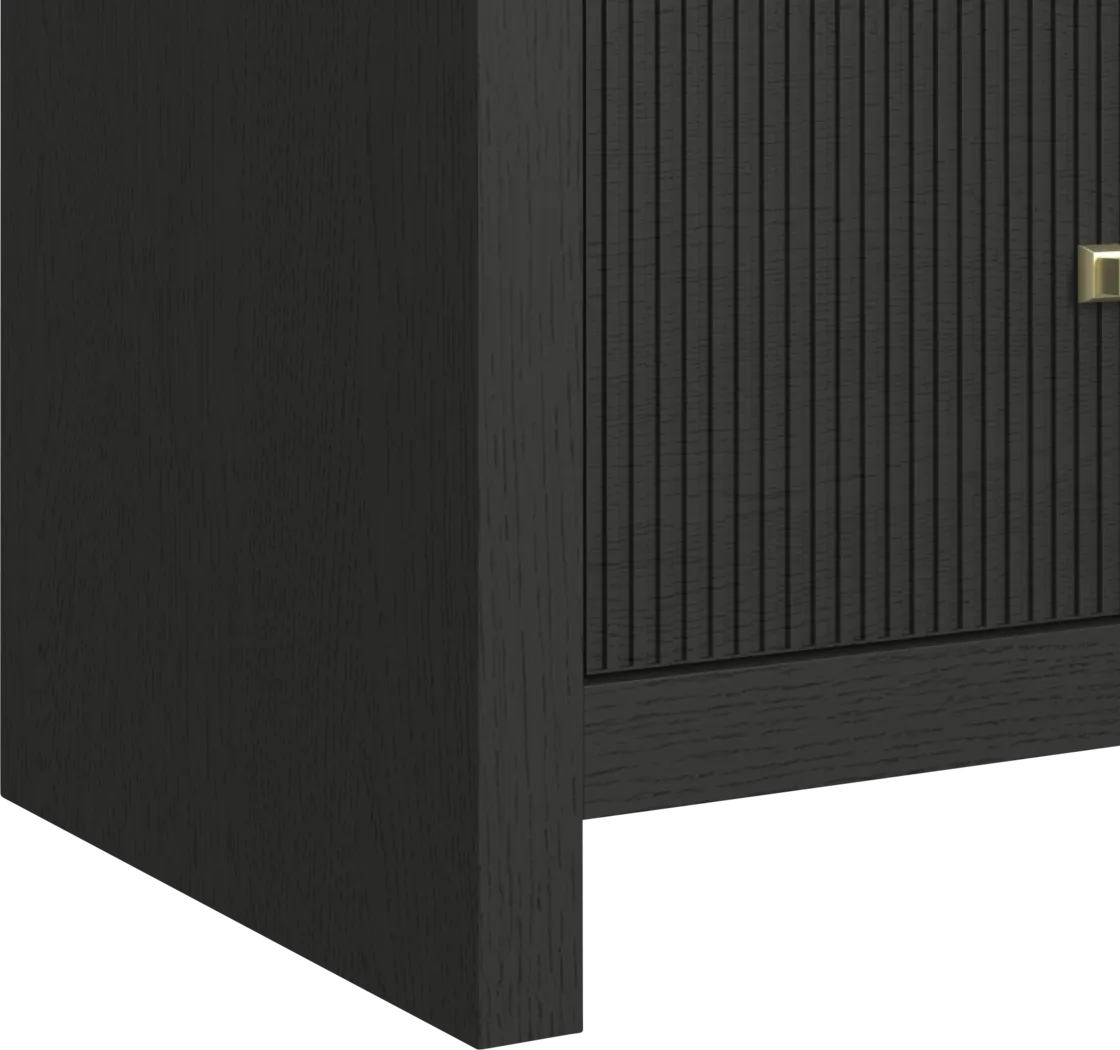 Eriba Black Nightstand - Thumbnail - Image 4