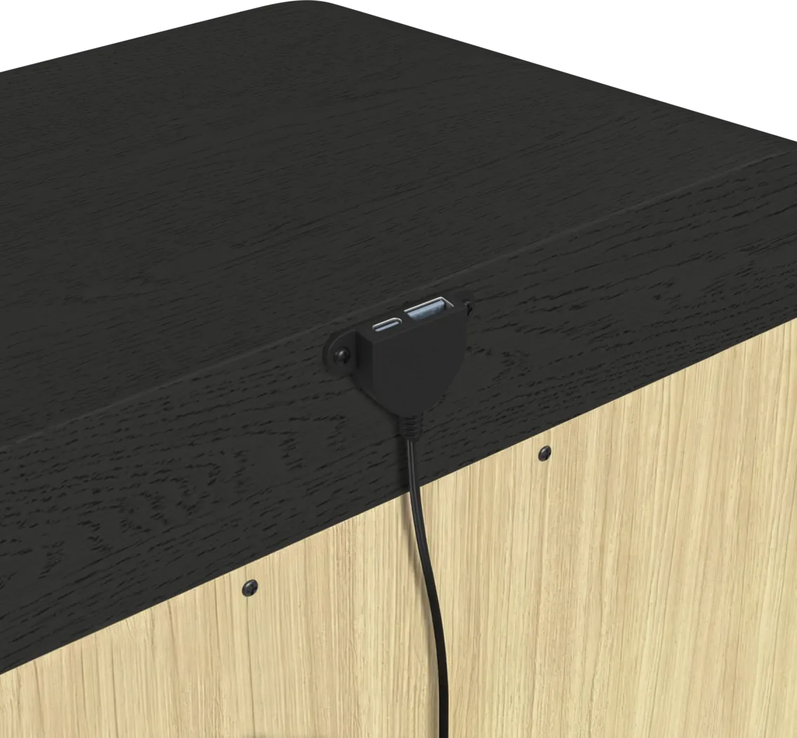 Eriba Black Nightstand - Thumbnail - Image 8